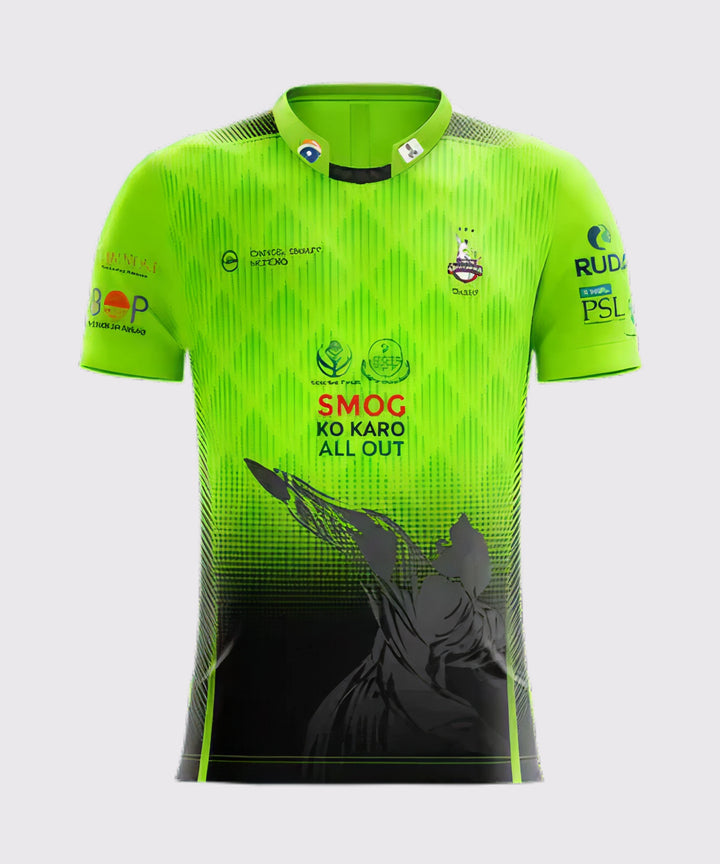 Lahore Qalandars Official PSL XI Player Edition Customised Home Jersey