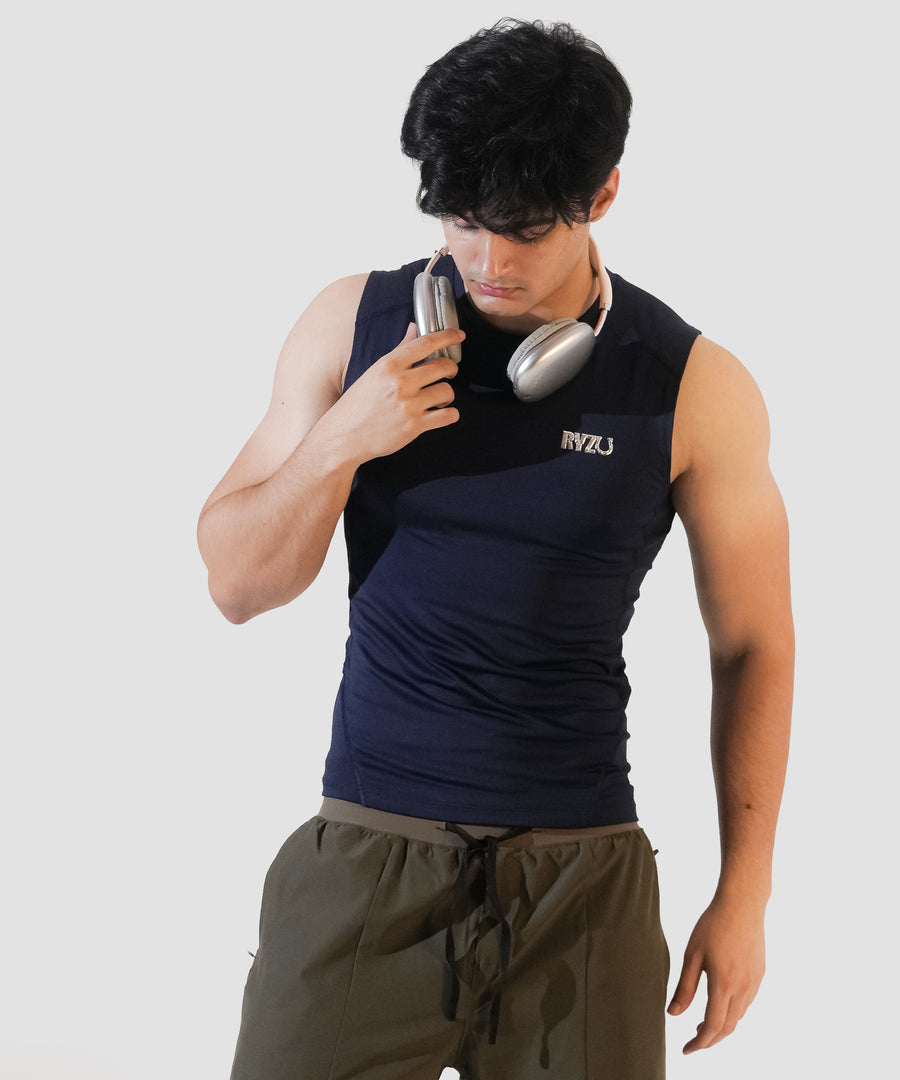 Mesh Soft Sleeveless Shirt