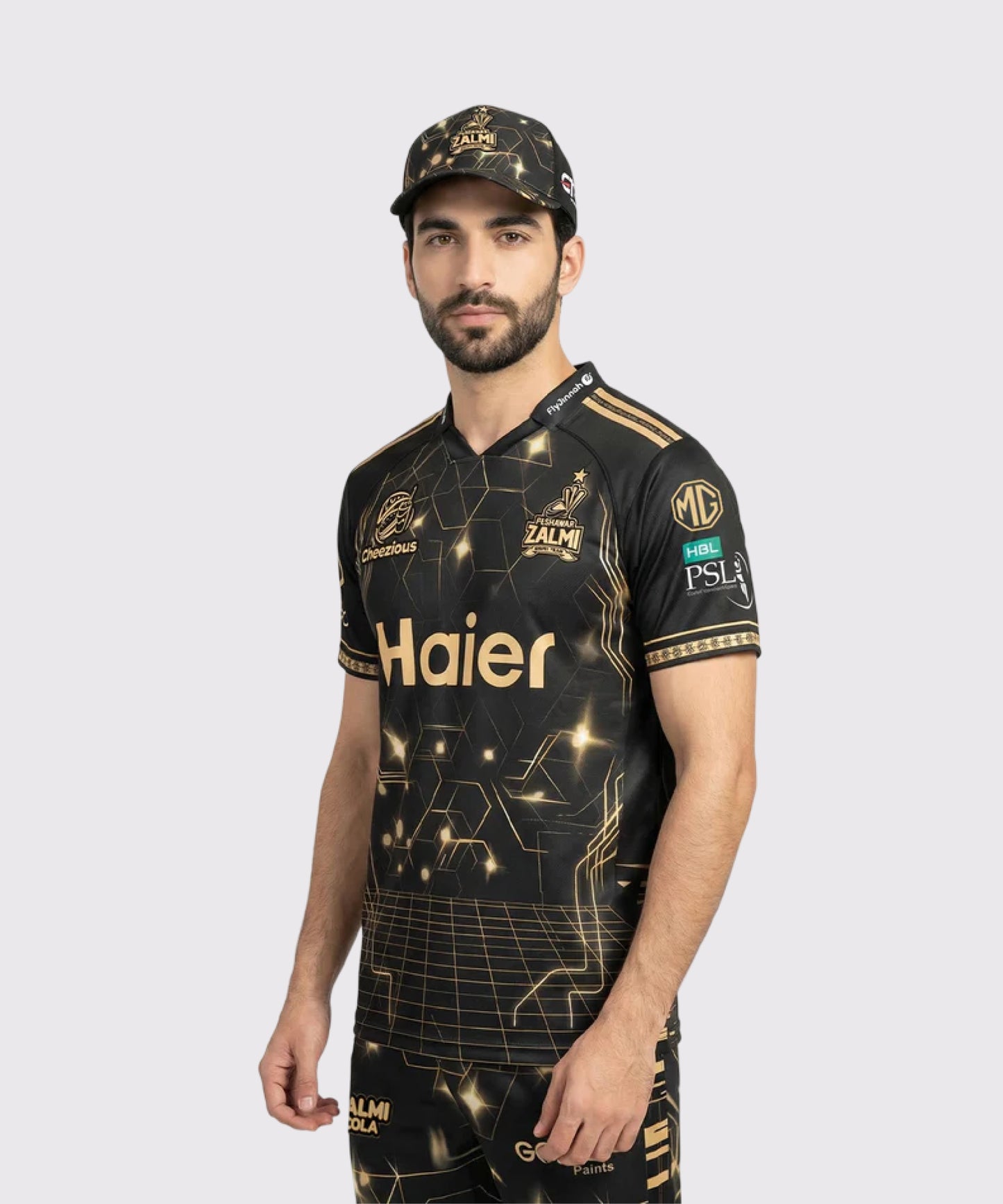 Peshawar Zalmi Official PSL XI Away Jersey (Babar 56)